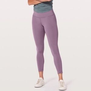 Lululemon wunder under high rise 7/8